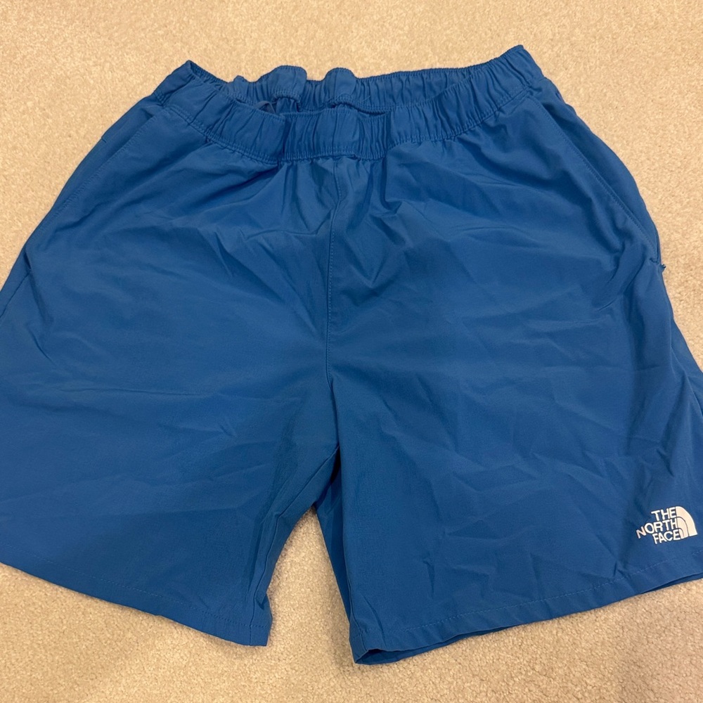The North Face Men's Vibrant Blue Athletic Shorts